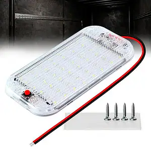 Luminária Led Camping Barco Trailer Van Baú Caminhão 12v 24v