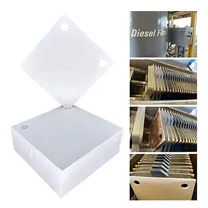 Papel Filtrante Para Diesel 7x7 - 2 Furos Tipo A Grosso 1kg