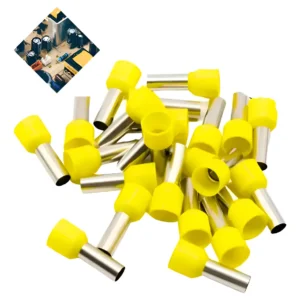Kit 1000pçs Terminais Tubulares Tipo Ilhós 6mm