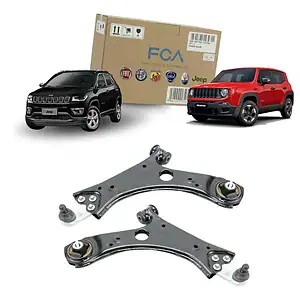 Balança Suspensão Jeep Compass 4x4 2018 2019 2020 Com Pivôs