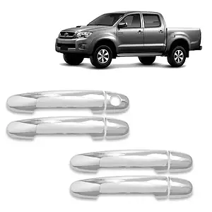 Capa Cromada Maçaneta Hilux 2011 2012 2013 2014 2015