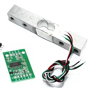 1 Célula De Carga 3kg Sensor Peso + 1 Módulo Hx711 Arduino