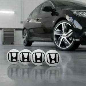 Calotinhas 58 Mm Calota Compatível Honda Fit City Civic Wrv
