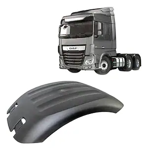 Paralama Traseiro Central Compativel Daf Xf