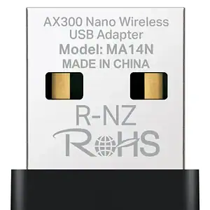 MA14N - Adaptador Mercusys Nano Wireless Usb Wireless Ax300