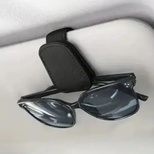 Suporte Para Óculos De Sol Na Visera Do Carro