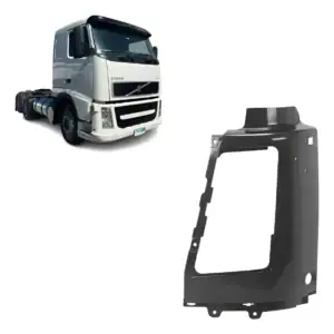 Peça de capa do farol para Volvo FH / FM 2004-2009, peça de reposição de alta qualidade.