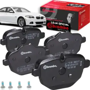 Pastilha Freio Traseiro Brembo Bmw 528i 528 I 2010 À 2017