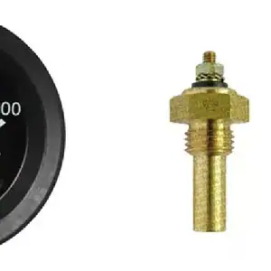Marcador Temperatura Barco Caminhão Motor Diesel + Sensor