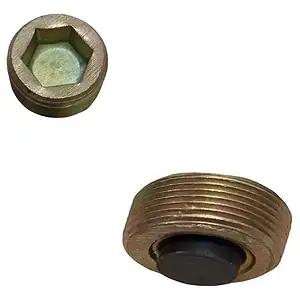 Bujão Câmbio / Diferencial 24mm C/ Imã E Aba Mbb Caminhões