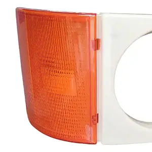 Moldura Direita Farol Ônibus Mercedes O-400 Com Lente Pisca