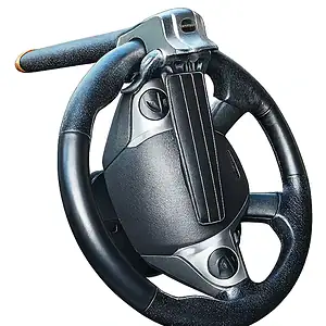Trava De Volante Universal Luxo Alta Segurança