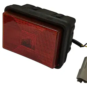 Farol pisca completo para retro Caterpillar 1726489 com conexão elétrica.