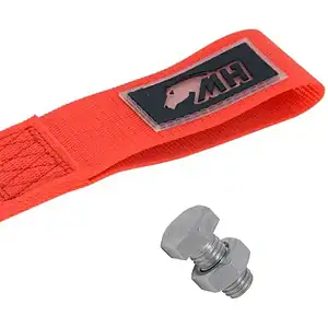 Cinta Engate Reboque Reforçado Tow Strap Vermelho