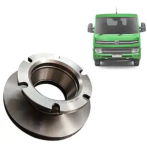 Disco De Freio Dianteiro Vw Delivery 5-150 Hipper Freios