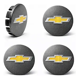 Kit 4 Calotinha Tampa Roda Novo Cruze Tracker Grafite