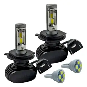 Lâmpadas Super Led H4 Farol Baixo Alto Caminhão Ônibus 24v