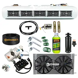 Kit Ar Condicionado Elétrico Caminhões 24v Caixa 5 Difusores