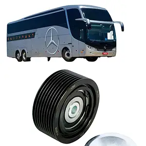 Polia Desviadora Estriada Mbb Om457/ Ônibus O.500