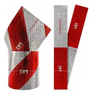 Kit 20 Faixa Refletiva Lateral + 1 Parachoque Caminhão DM Refletivos
