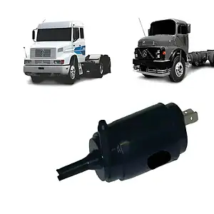 Bomba Limpador Parabrisa 24v Antiga E Climat Mercedes Hpn/o4