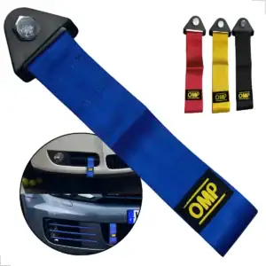 Cinta De Reboque Esportiva Omp Tow Strap Hook