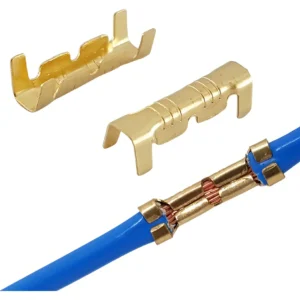 Terminal Luva Emenda Tipo U Fio De 0,3mm Até 1,5mm - 50 Pçs