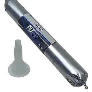 Cola Parabrisa Tekbond Pu55 Sache Preto 784g/600ml