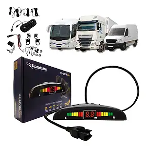 Sensor Estacionamento Caminhão Van Onibus 24v Aviso Sonoro