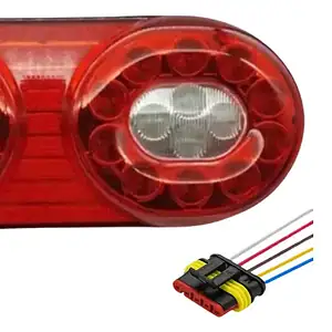 1 Lanterna Randon Refil Traseira Led Carreta 12v 24v