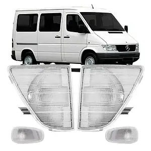 Luzes de seta para van Mercedes Sprinter 1997-2002.