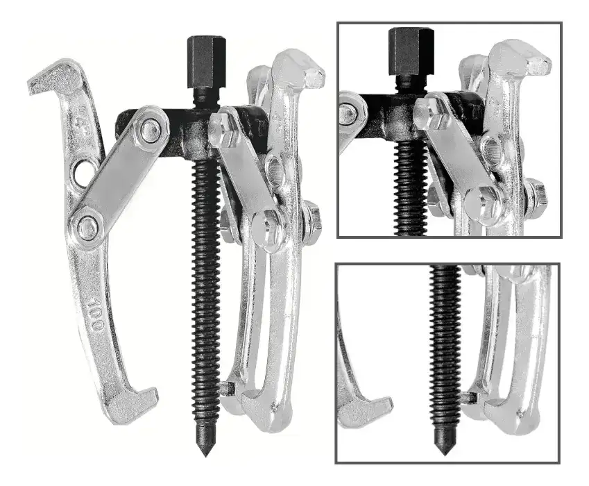 Saca Rolamentos E Polias 3 Garras 100 Mm 4 Polegadas Marca MFL - Imagem 5
