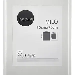 Moldura Milo 50x70cm Branco Inspire
