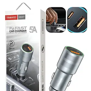 Carregador Veicular Para Carro E Caminhão, 12-24v Com Usb
