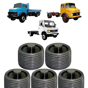 Bujão Câmbio / Diferencial 24mm C/ Imã Caminhões Mercedes