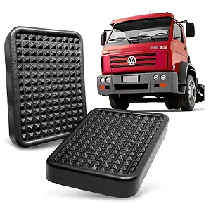Kit Capa Pedal Freio + Embreagem Caminhão Vw Delivery Todos