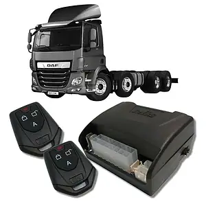 Alarme Automotivo Para Caminhões 12 E 24v Bloqueador E Trava