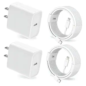 A Carregador De Carregamento Rápido Para iPhone 14 E Cabo B
