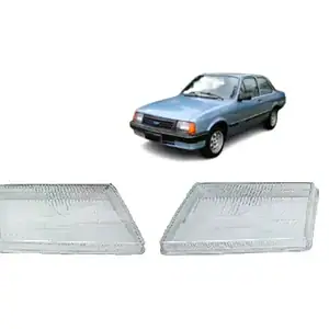 Lente de farol para Chevette 1983-1993, peça de reposição original.