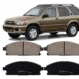 Pastilha Freio Dianteira Nissan Pathfinder 1997 A 2007
