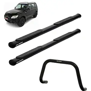 Quebra Mato + Estribo Tr4 2014 2015 Preto
