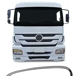 Aro Moldura Farol Cromada Caminhão Mb Axor 2005 Até 2013 Le