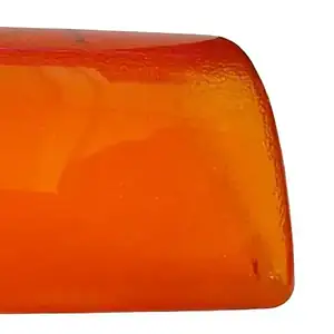 Lente de farol de ônibus Ciferal L/d em cor laranja.