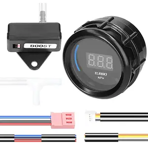 Função De Caminhão Com Sensor Turbo Boost Gauge Car 1.0-2.0k