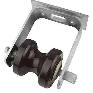 Armação Rex Pesada 1 Estribo + Isolador Roldana Porcelana