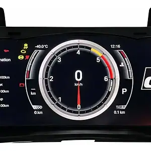 Painel Tft Digital Hilux 2016 A 2024 Velocímetro Integrado