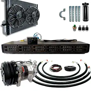 Kit Ar Condicionado Automotivo Universal Caixa 6 Difusores