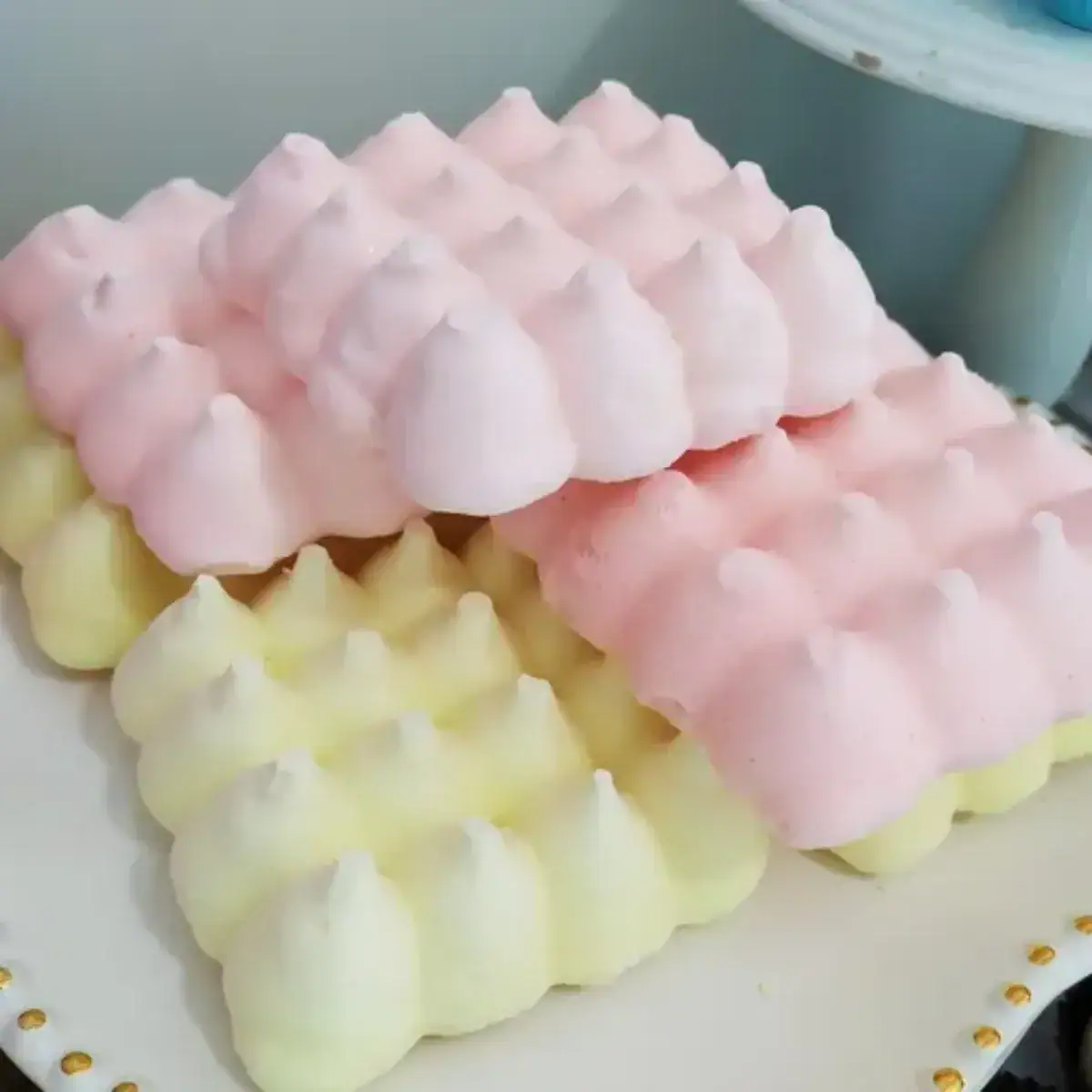 Doce Infância Suspiro Quadrado Sortido Clamel Cx. C/50 Unid. - Imagem 2