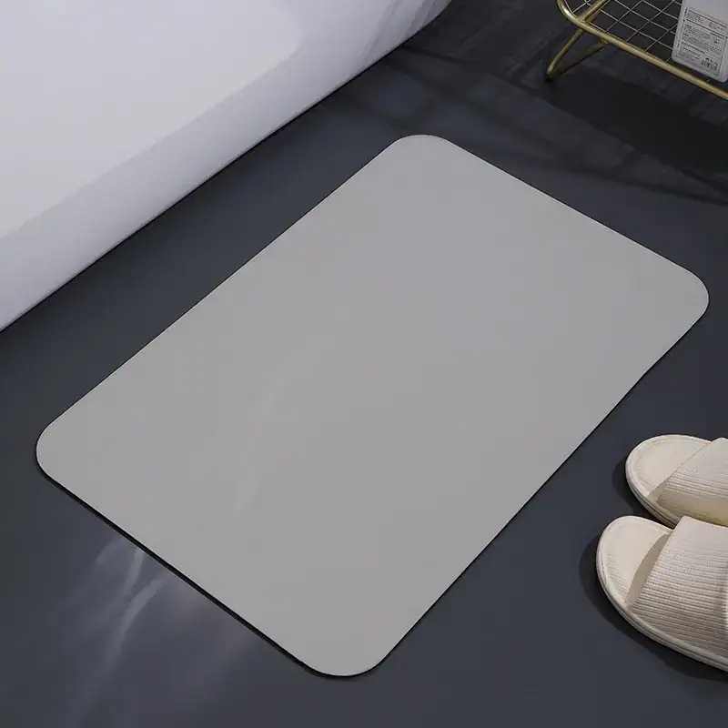 Tapete Piso Terra Diatomácea Super Absorvente Flexível - Imagem 2