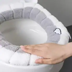Capa Acolchoada Universal Para Assento De Vaso Sanitário 1 Piece Pink